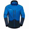 Pánska bunda Mammut Eiger Nordwand ML Hybrid Hooded Jacket Azurit / Night XL Pánska bunda Mammut Eiger Nordwand ML Hybrid Hooded Jacket Azurit / Night XL