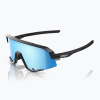 Slnečné okuliare 100% Slendale matte black/hiper blue multilayer mirror Slnečné okuliare 100% Slendale matte black/hiper blue multilayer mirror