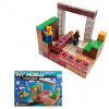 Toybit Magnetická stavebnica Minecraft TNT world 100 ks 0643985748538 Toybit Magnetická stavebnica Minecraft TNT world 100 ks 0643985748538
