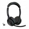 Bezdrôtové slúchadlá na uši Jabra Evolve2 55 Link380a MS Stereo Bezdrôtové slúchadlá na uši Jabra Evolve2 55 Link380a MS Stereo
