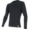 Pánské termo tričko SENSOR Merino df černá Velikost: S, Barva: černá Pánské termo tričko SENSOR Merino df černá Velikost: S, Barva: černá