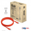 Club3D kabel USB-C, Oboustranný USB-IF Certifikovaný data kabel, Data 480Mb,PD 240W(48V/5A) EPR M/M 2m Club3D kabel USB-C, Oboustranný USB-IF Certifikovaný data kabel, Data 480Mb,PD 240W(48V/5A) EPR M/M 2m
