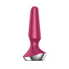 Satisfyer Plug Ilicious 2 malinový Satisfyer Plug Ilicious 2 malinový
