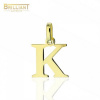 Zlatý prívesok Au585/000 14k Písmeno K - Rozmer: 1.7 Zlatý prívesok Au585/000 14k Písmeno K - Rozmer: 1.7