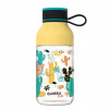 Quokka Quokka Kids Plastová fľaša s pútkom Cactus 430 ml Quokka Quokka Kids Plastová fľaša s pútkom Cactus 430 ml