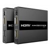 PremiumCord HDMI KVM extender s USB na 60m přes jeden kabel Cat5/6, bez zpoždění PremiumCord HDMI KVM extender s USB na 60m přes jeden kabel Cat5/6, bez zpoždění