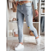 Dámske džínsy skinny s výšivkou MOONAIR modré Dámske džínsy skinny s výšivkou MOONAIR modré