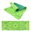 Podložka LIFEFIT YOGA MAT MANDALA DUO, 183x58x0,6cm, zelená Podložka LIFEFIT YOGA MAT MANDALA DUO, 183x58x0,6cm, zelená