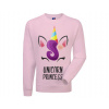 Pánska mikina bez kapucne Unicorn princess Pánska mikina bez kapucne Unicorn princess