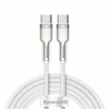 Baseus 025143 Cafule USB-C na USB-C, 100W, 1m, bílý Baseus 025143 Cafule USB-C na USB-C, 100W, 1m, bílý