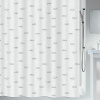 Spirella sprchový závěs KOS, motiv rybiček, šedý, 240 x 200 cm, polyester (10.00318) Spirella sprchový závěs KOS, motiv rybiček, šedý, 240 x 200 cm, polyester (10.00318)