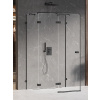New Trendy Avexa Black sprchovací kút 110x80 cm štvorcová čierna matné/priehľadné sklo EXK-2614 New Trendy Avexa Black sprchovací kút 110x80 cm štvorcová čierna matné/priehľadné sklo EXK-2614