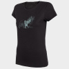 T-shirt 4F W H4L22-TSD067 22S (97846) Black XS T-shirt 4F W H4L22-TSD067 22S (97846) Black XS