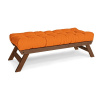 Marior HOME ALLEGRO Bench (lavice z buku) 140x50x43 cm orange walnut (lněný olej) Marior HOME ALLEGRO Bench (lavice z buku) 140x50x43 cm orange walnut (lněný olej)