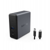 Lenovo Dual USB-C 65W GaN Charger (G0A6065BEU) Lenovo Dual USB-C 65W GaN Charger (G0A6065BEU)