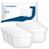 Vodný filter Wessper aquamax PLUS do filtračnej kanvice 6 kusov Vodný filter Wessper aquamax PLUS do filtračnej kanvice 6 kusov