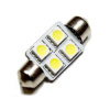 LED AUTO ŽIAROVKA 36MM C5W 4 SMD5050 LED AUTO ŽIAROVKA 36MM C5W 4 SMD5050