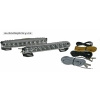 LED svetlomety pre denné svietenie (homologizované) 18 LED - automatické zapínanie LED svetlomety pre denné svietenie (homologizované) 18 LED - automatické zapínanie
