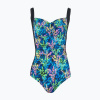 Dámske jednodielne plavky Funkita Ruched One Piece midnight meadow Dámske jednodielne plavky Funkita Ruched One Piece midnight meadow