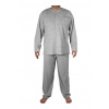 Michal froté pyžamo pánske V1512 XXL svetlošedá Michal froté pyžamo pánske V1512 XXL svetlošedá