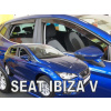 Deflektory na Seat Ibiza Htb od 2017 (+zadné) Deflektory na Seat Ibiza Htb od 2017 (+zadné)