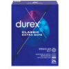 Zesílené kondomy Durex Classic Extra Safe (24 ks) Zesílené kondomy Durex Classic Extra Safe (24 ks)