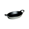 Staub Mini liatinový pekáč oválny 15 cm, sivý, 40509-545 Staub Mini liatinový pekáč oválny 15 cm, sivý, 40509-545