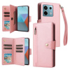 Peňaženkové kožené puzdro Three Folds na Xiaomi Redmi Note 13 Pro - Ružové zlato Peňaženkové kožené puzdro Three Folds na Xiaomi Redmi Note 13 Pro - Ružové zlato