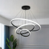 Závesná lampa Riserva čierna, 3-bodová LED, stmievateľná, 60x60x85 cm Závesná lampa Riserva čierna, 3-bodová LED, stmievateľná, 60x60x85 cm