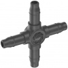 Gardena 13214-20 MDS 4-cestná spojka 4,6 mm 10ks Gardena 13214-20 MDS 4-cestná spojka 4,6 mm 10ks