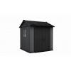 Záhradný domček plocha 230 x 224 cm (sivá-antracit) Záhradný domček plocha 230 x 224 cm (sivá-antracit)