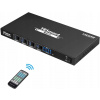 KVM prepínač Ultra HD 4K HDMI 4x4 HDMI Matrix Switch KVM prepínač Ultra HD 4K HDMI 4x4 HDMI Matrix Switch