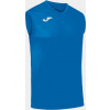 Joma Tréningové tričko T-SHIRT BASIC ROYAL SLEEVELESS Veľkosť: 4XS/3XS Joma Tréningové tričko T-SHIRT BASIC ROYAL SLEEVELESS Veľkosť: 4XS/3XS