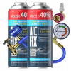 A/C FIX 2x Chladivo R134a Plyn do klimatizácie + Hadica Adaptér A/C FIX 2x Chladivo R134a Plyn do klimatizácie + Hadica Adaptér