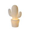 LUCIDE 13513/01/31 | Cactus Lucide stolové svietidlo 30,5cm prepínač 1x E14 biela
