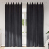 zahrada-XL Zatemňovacie závesy 2 pcs Tmavo šedá 140 x 260 cm Zamat 4107237 zahrada-XL Zatemňovacie závesy 2 pcs Tmavo šedá 140 x 260 cm Zamat 4107237