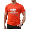 Alpha Industries Basic T-Shirt Atomic Red tričko pánske Veľkosť: M, Farba: červená Alpha Industries Basic T-Shirt Atomic Red tričko pánske Veľkosť: M, Farba: červená