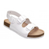 SANTÉ N/31/10 BIELA / Dámske zdravotné sandále - biela 40 SANTÉ N/31/10 BIELA / Dámske zdravotné sandále - biela 40