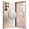 Ringke Silicone Magnetic - ochranný kryt pre Samsung Galaxy S24 Ultra - Ružová piesková Ringke Silicone Magnetic - ochranný kryt pre Samsung Galaxy S24 Ultra - Ružová piesková