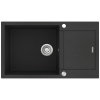 Granitový drez CONCEPT Linea 86x50 cm čierny DG10L60DG Granitový drez CONCEPT Linea 86x50 cm čierny DG10L60DG