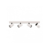 Italux Laconi SPL-2813-4B-WH stropné bodové svietidlo 4xGU10 biela, čierna Italux Laconi SPL-2813-4B-WH stropné bodové svietidlo 4xGU10 biela, čierna