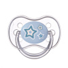 Canpol Babies Silikónový cumlík so symetrickou špičkou 0-6m NEWBORN BABY modrý Canpol Babies Silikónový cumlík so symetrickou špičkou 0-6m NEWBORN BABY modrý