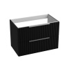 Lavita OKLAHOMA skrinka pod umývadlo 80 cm, čierna matná, 80,5 x 46 x 54,2 cm, 5900378334668 Lavita OKLAHOMA skrinka pod umývadlo 80 cm, čierna matná, 80,5 x 46 x 54,2 cm, 5900378334668