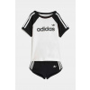 Detská bavlnená súprava adidas Originals KD1055 biela 68 Detská bavlnená súprava adidas Originals KD1055 biela 68