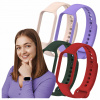 Sada 4x remienok pre Xiaomi Mi Band 8 Active/ Redmi Smart Band 2 náramok rámik Sada 4x remienok pre Xiaomi Mi Band 8 Active/ Redmi Smart Band 2 náramok rámik
