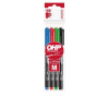 ICO Permanentný popisovač, sada, OHP, 1-1,5 mm, M, ICO, 4 rôzne farby ICO Permanentný popisovač, sada, OHP, 1-1,5 mm, M, ICO, 4 rôzne farby
