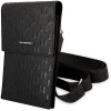 Púzdro Karl Lagerfeld Saffiano Monogram Wallet Phone Bag čierne Púzdro Karl Lagerfeld Saffiano Monogram Wallet Phone Bag čierne