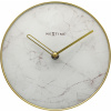 Stolné hodiny Marble Table biele Stolné hodiny Marble Table biele