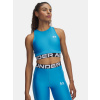 Dámske tielko Under Armour HeatGear Rib Tank Modrá XS Dámske tielko Under Armour HeatGear Rib Tank Modrá XS