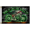 Motorkářská velká vlajka Harley Ride it like you stole it - Indian Motorkářská velká vlajka Harley Ride it like you stole it - Indian